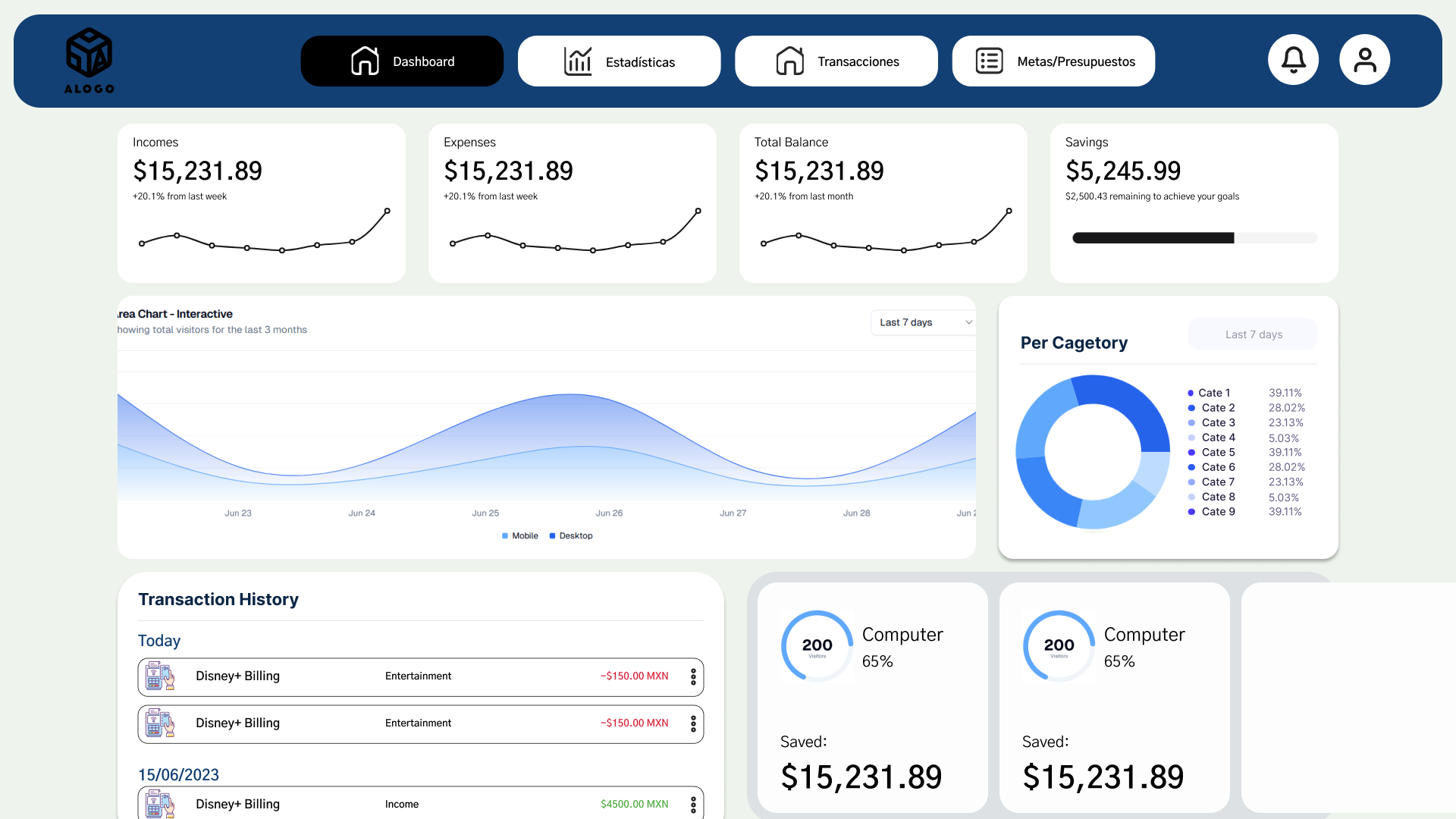 BudgetLookout project preview 1